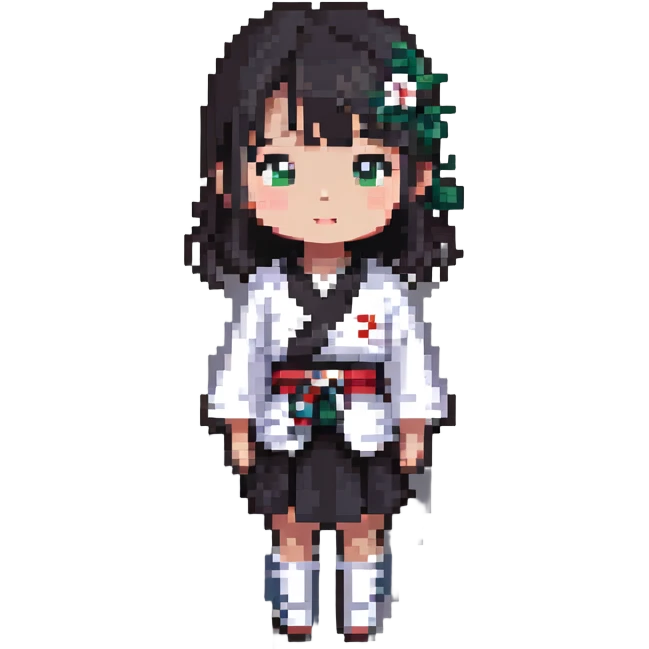 young 20-year-old Japanese girl emoji