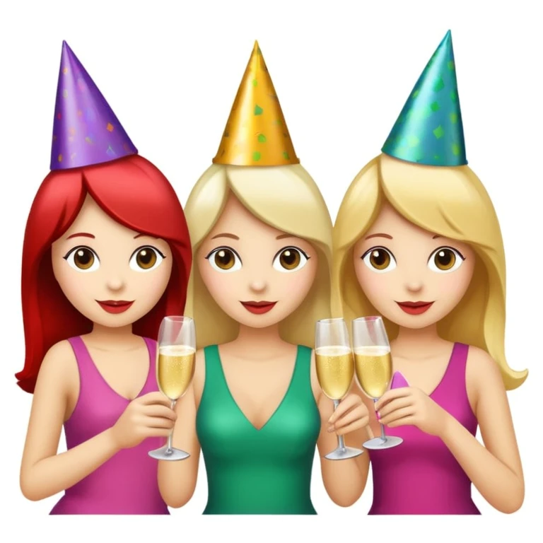 girls party in club emoji