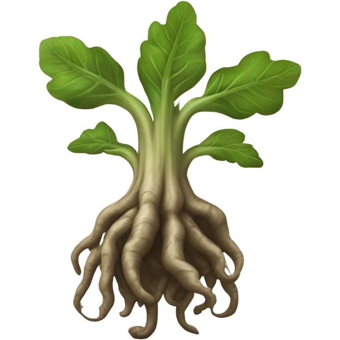mandrake root emoji