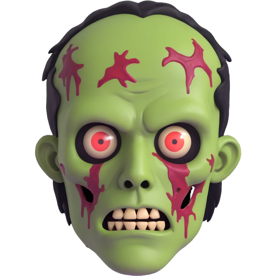 ZOMBIE MAN FACE emoji