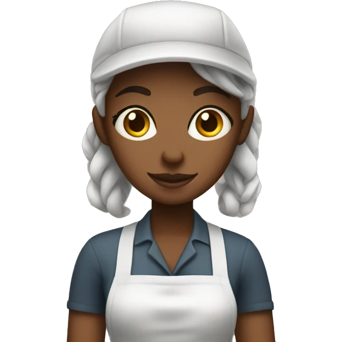 coffeeshop worker girl emoji