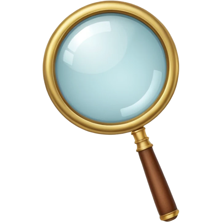 magnifying glass emoji