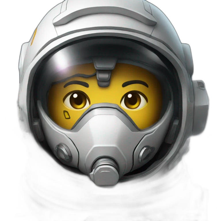 spaceman-cyberpunk emoji
