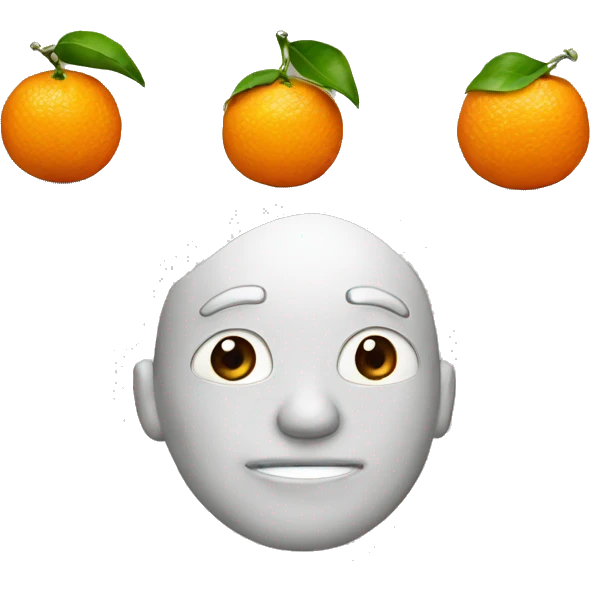 tangerine emoji