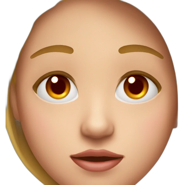 red splotches on person face emoji