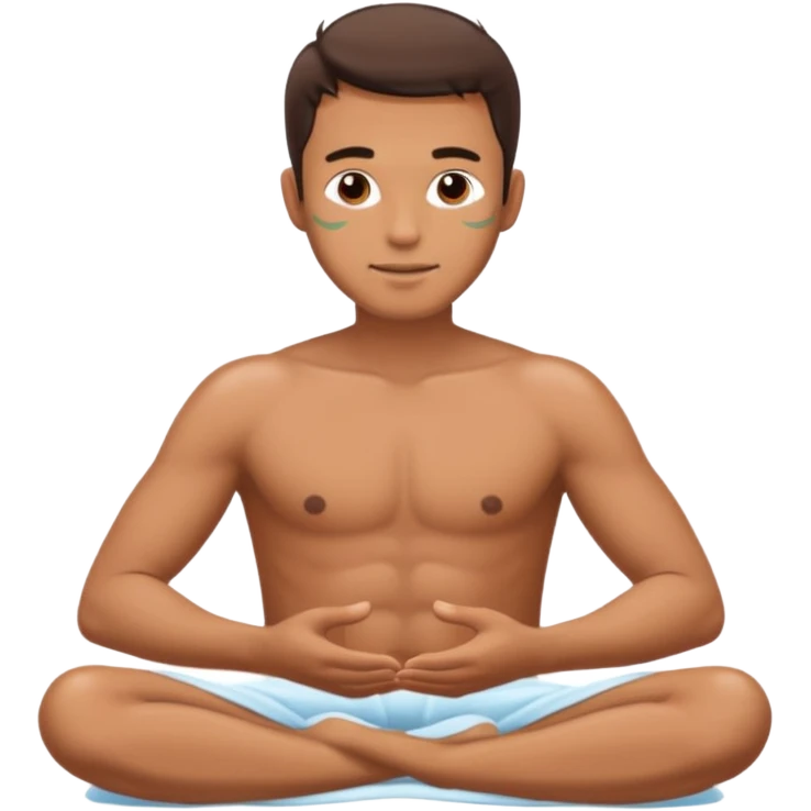 oil massage emoji men  emoji