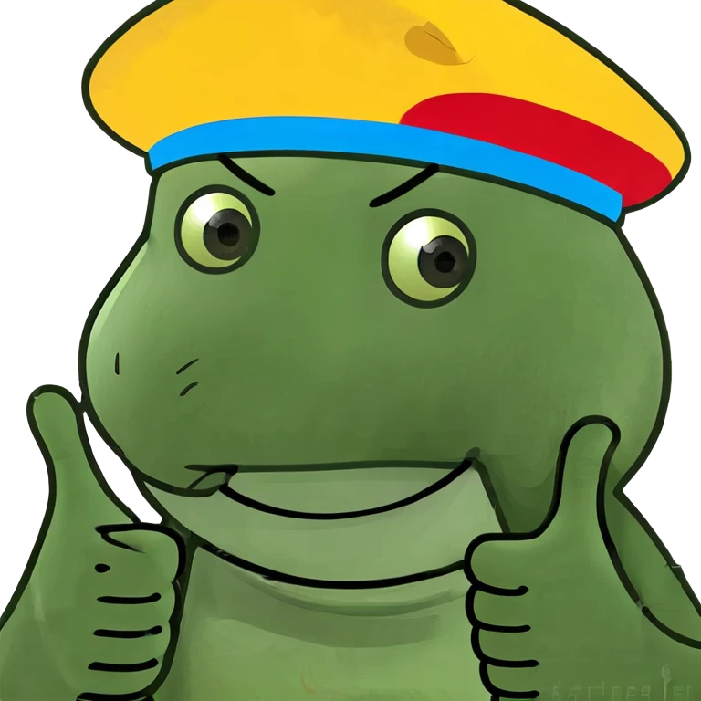 smiling face with two thumbs up emoji