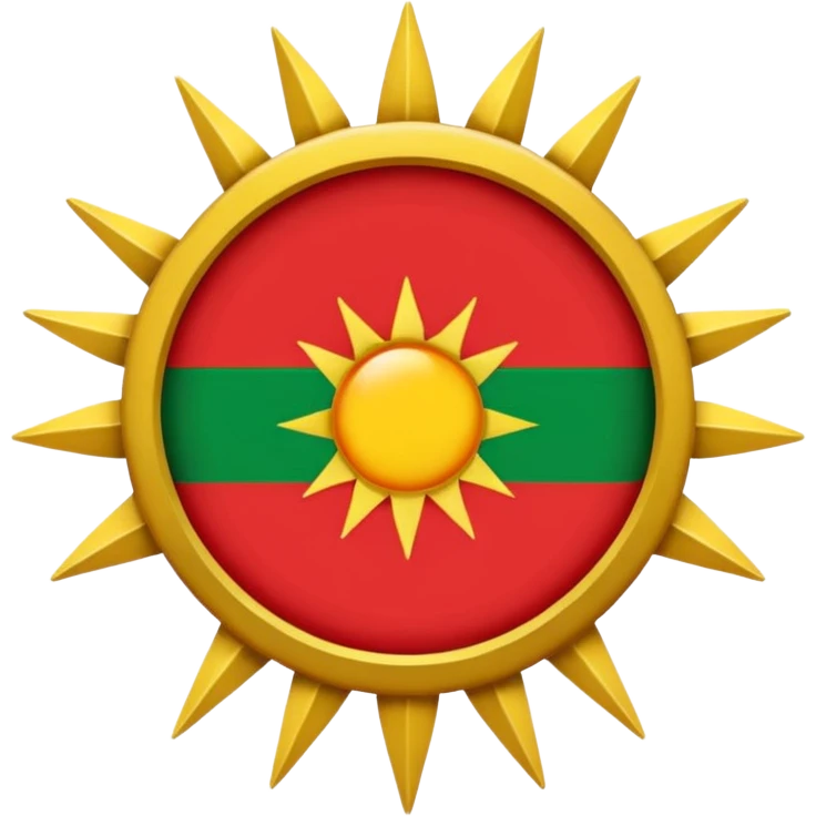 The Kurdistn Flag emoji