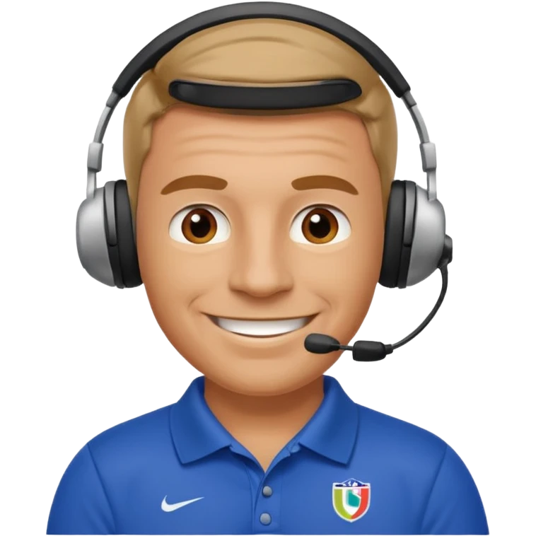 a football coach emoji