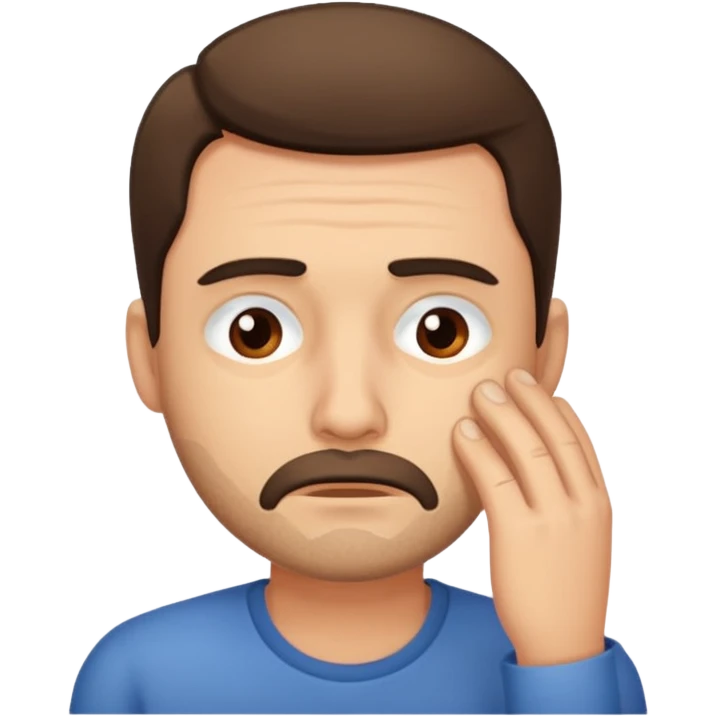 cansado del trabajo hombre emoji