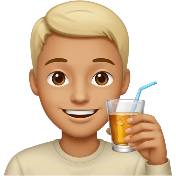 Drinking shots emoji