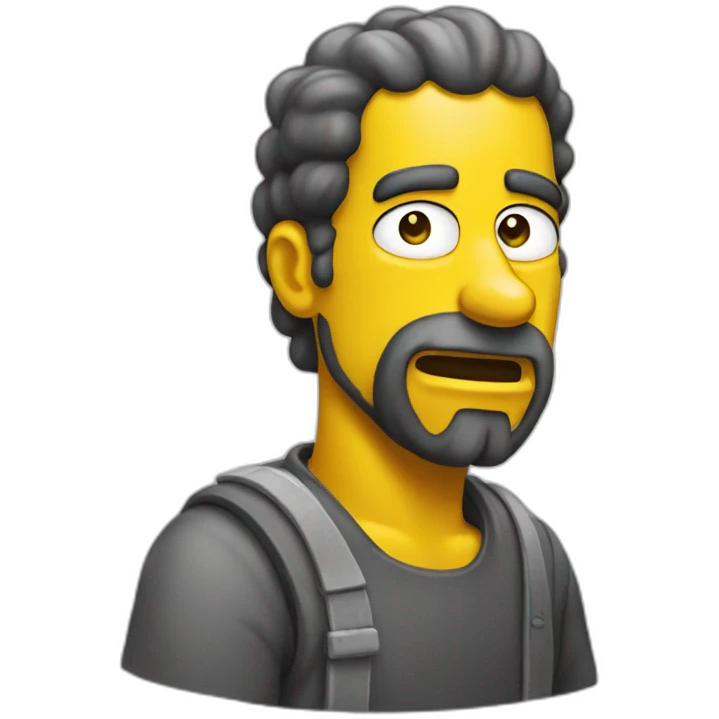 Omer Simpson emoji