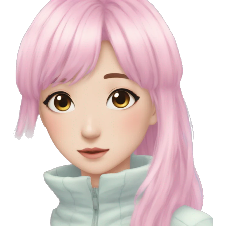 Gorgeous Beautiful Pretty Anime-Pastel-Girl aesthetic emoji