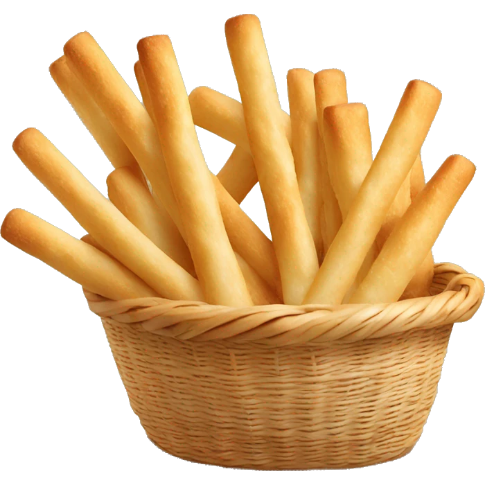 Basket of buttermilk breadsticks  emoji