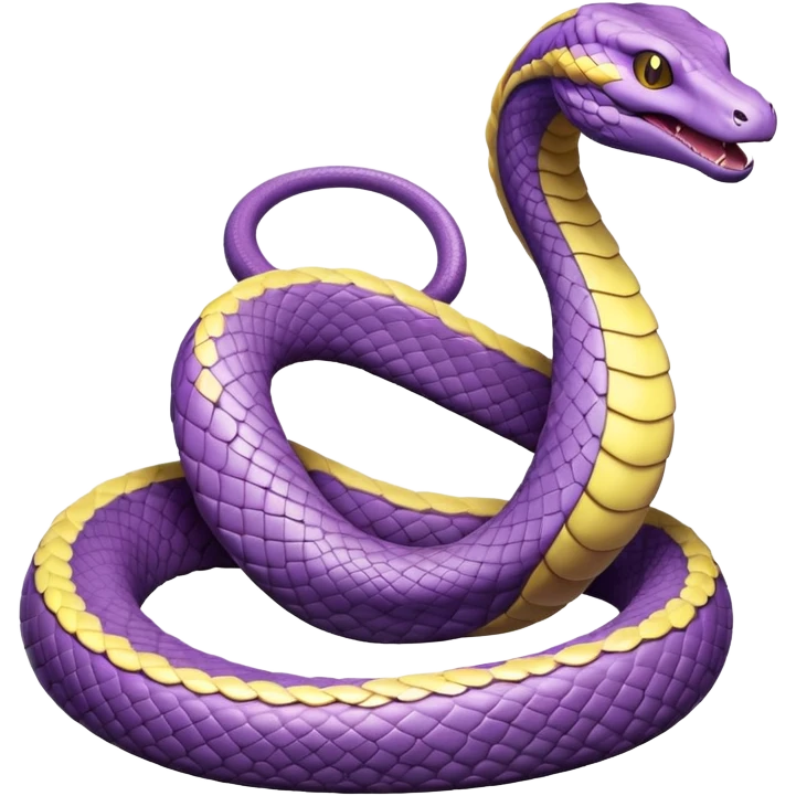 Ekans-Pokémon-Fakémon-hybrid-creature (full body)  emoji