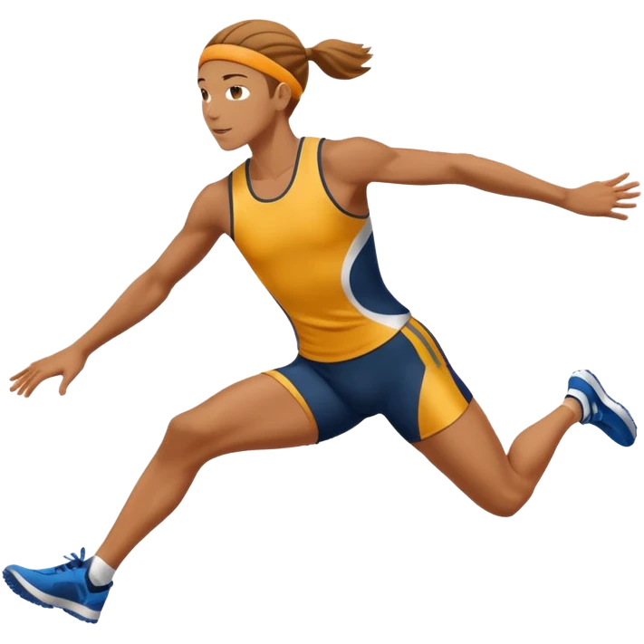 long jump emoji