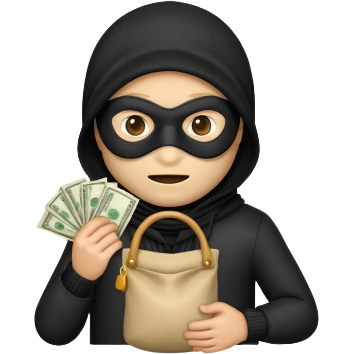 Robber emoji emoji