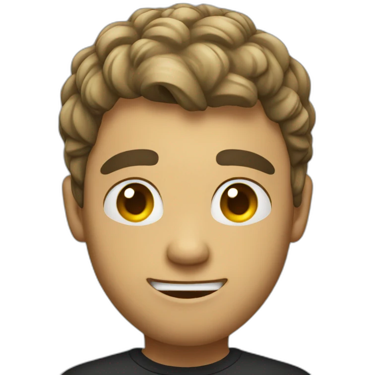 drunk party boy emoji