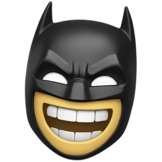 Laughing Batman emoji