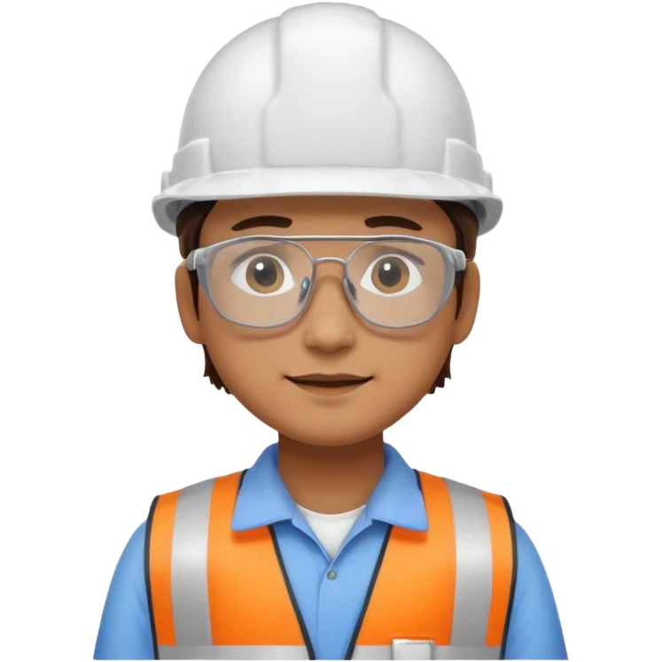 Civil engineer wearing white cap emoji