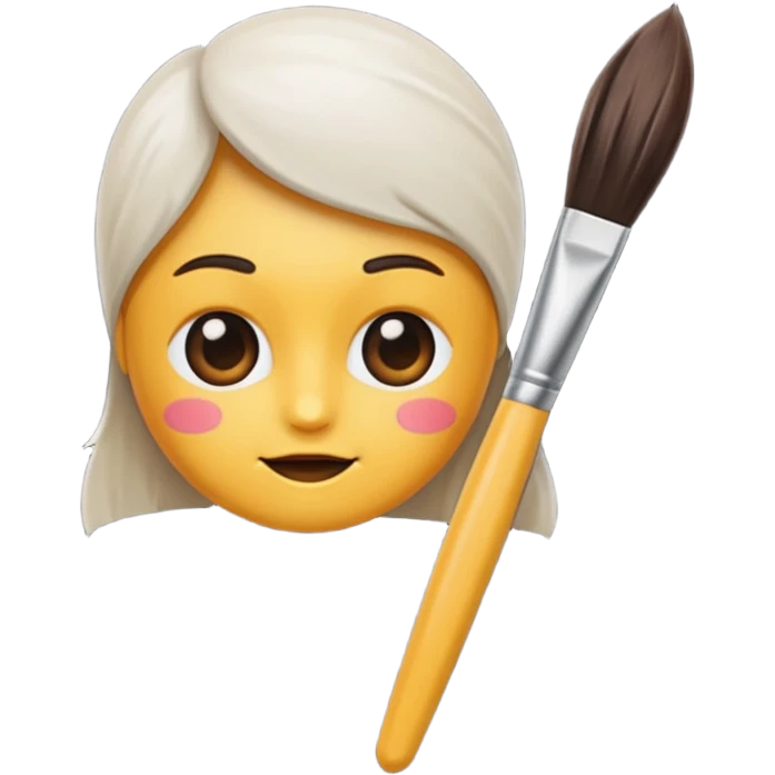 artist brush emoji