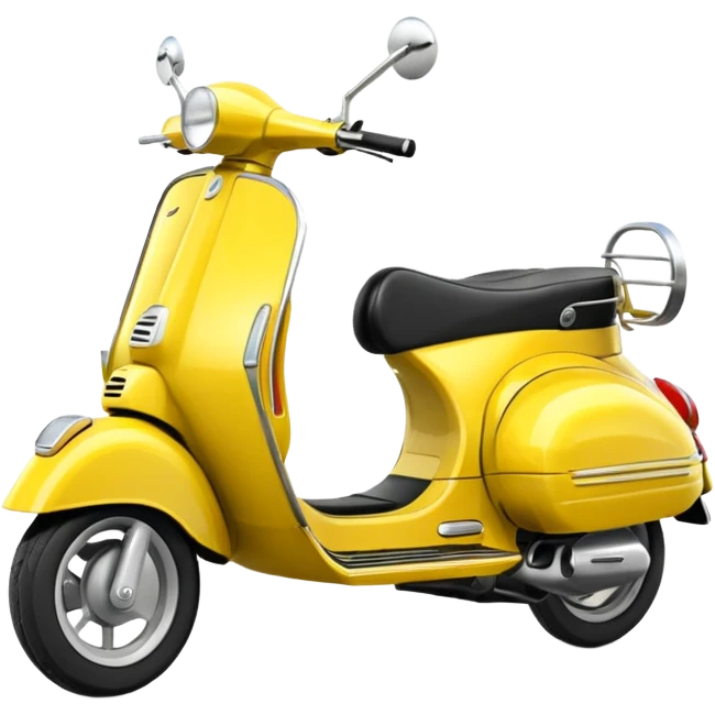 Vespa jaune citron emoji