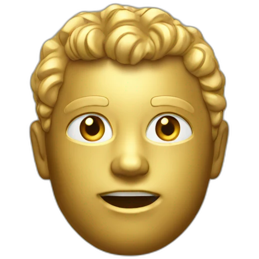 Gold emoji