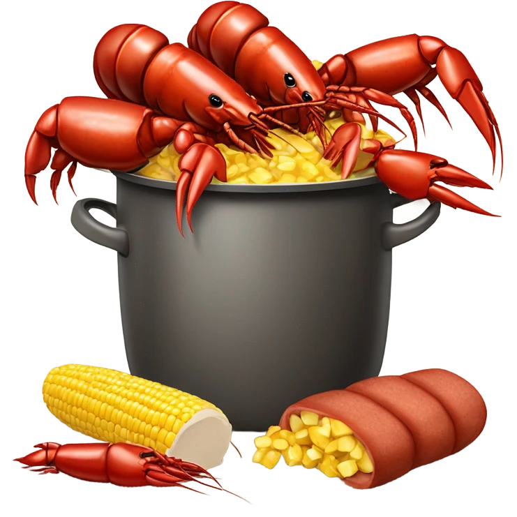Crawfish boil emoji