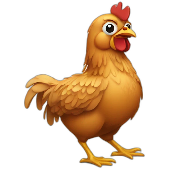 chicken sick emoji