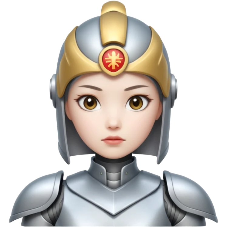 chinese babe ai robot warrior emoji