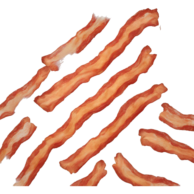 crossed out bacon emoji