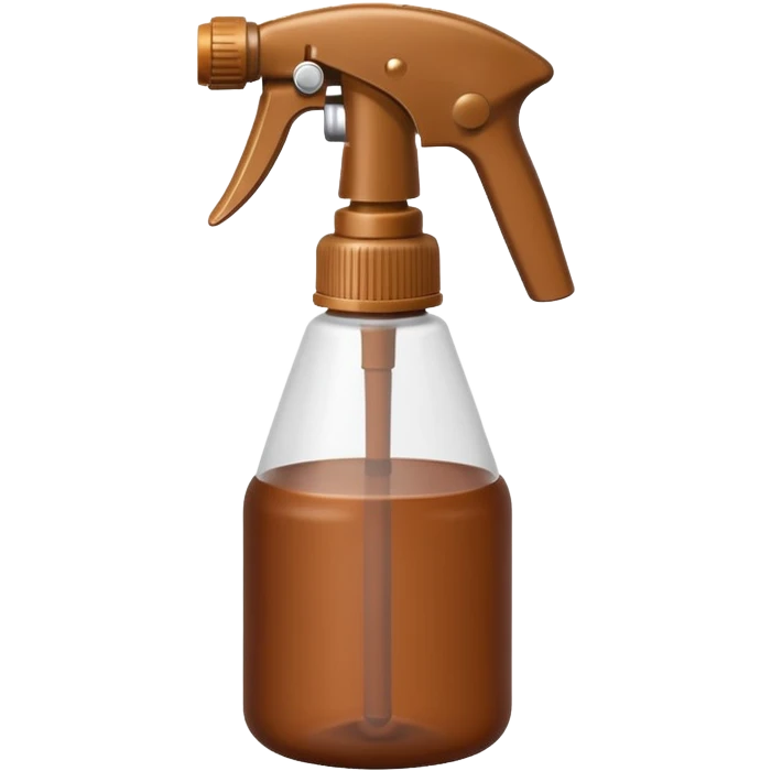Brown spray bottle emoji