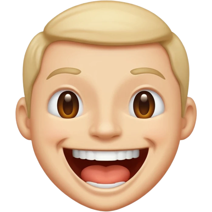 Laughing super hard emoji