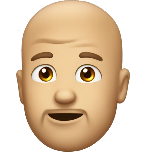 I want an emoji that is mewing  emoji