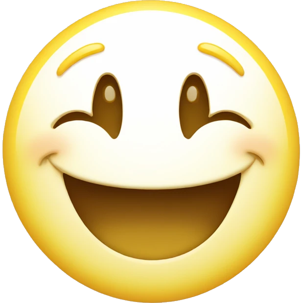 The smiley face is smiling emoji