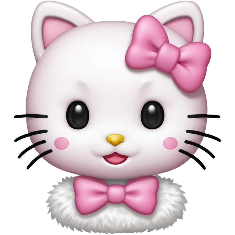 Hello kity emoji