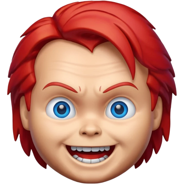 Un emojin de chuky emoji