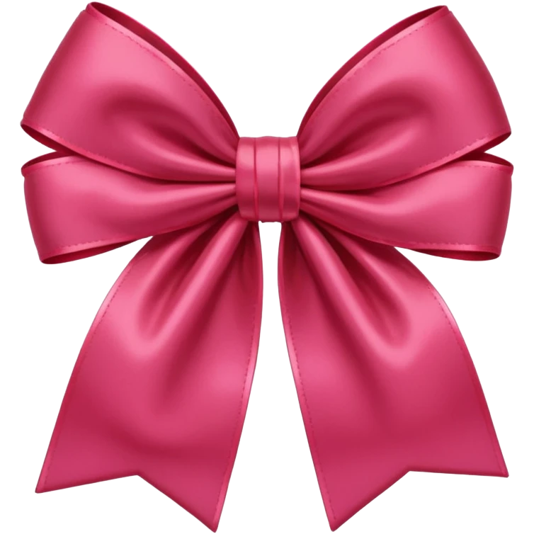 Moño rojo y rosa emoji