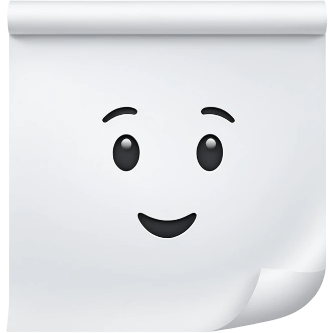 E=mc² on a sheet of paper emoji