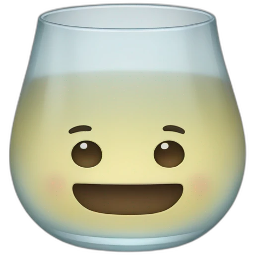 Fat glass emoji