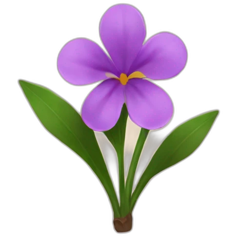 Fleur sur sapin emoji