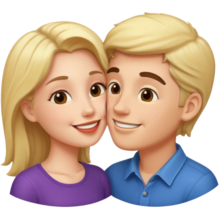 Kissing bf emoji