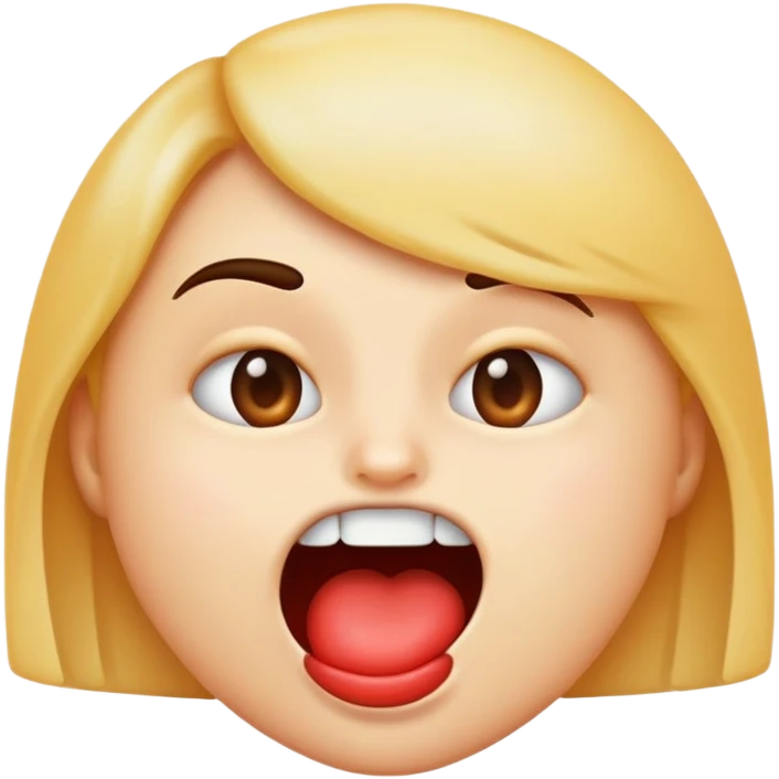 Emoji mordiéndose el labio emoji