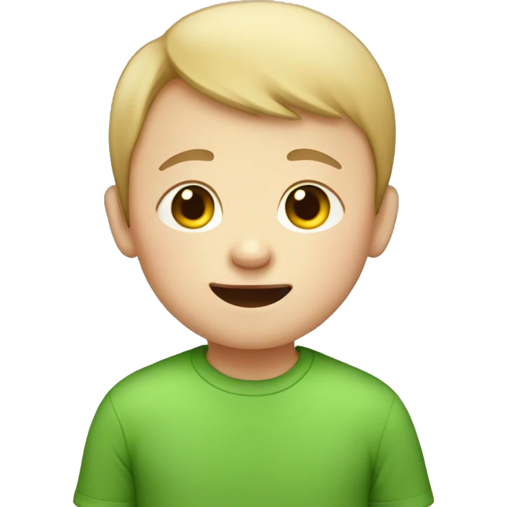 Boy with down syndrome emoji