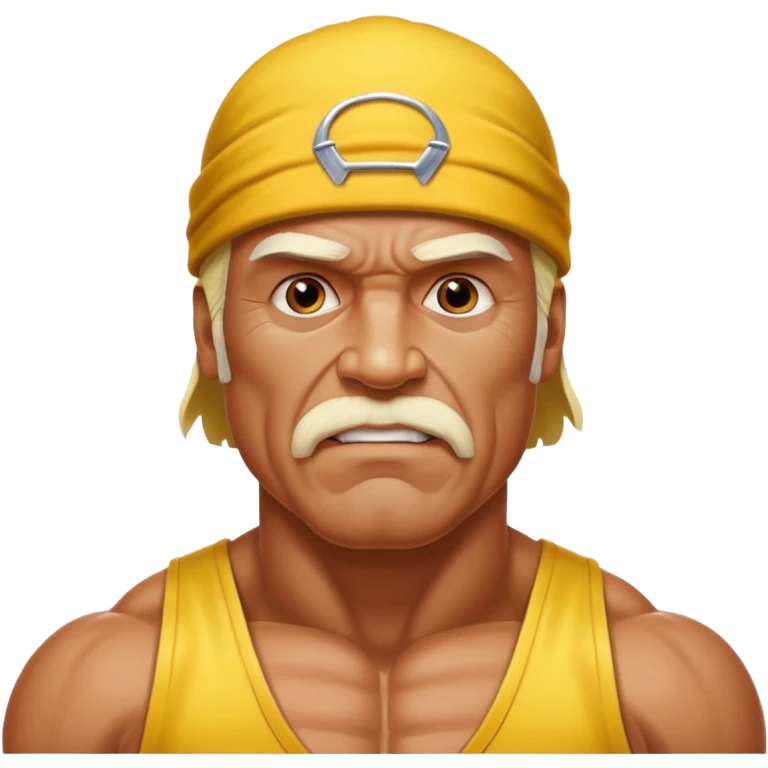 Hulk Hogan is the Hulk emoji