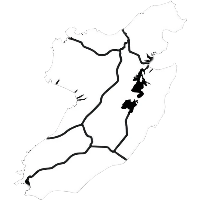 jordan map icon black and white no background emoji