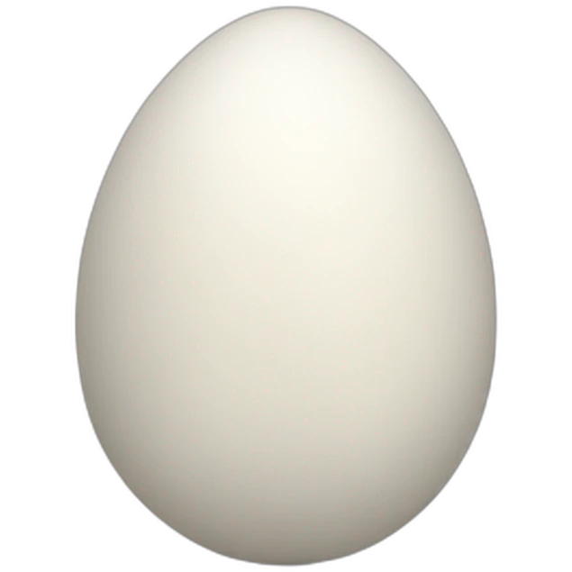 egg shaped emoji