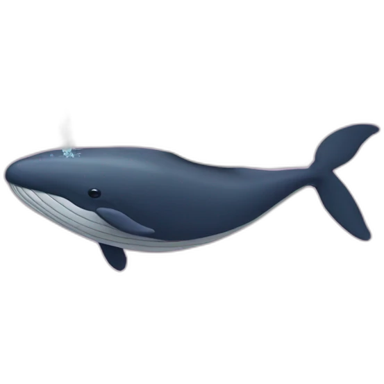 a whale and a bowl of petunias falling to the ground emoji