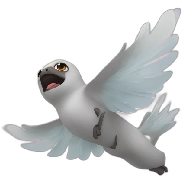 flying neo emoji
