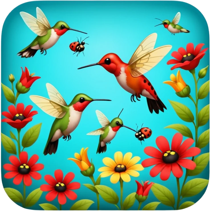 🎨Donde danzan las mariposas y los colibrís y entre las 💐flores y la 🏞️naturaleza las 🐝abejas bebiendo el néctar de las flores polinizando the 🐞ladybug rojo divino entre los jardines de pintorescos y majestuosos colores emoji